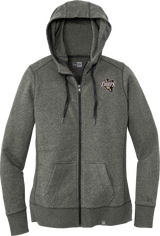 Mercer Chiefs New Era Ladies French Terry Full-Zip Hoodie