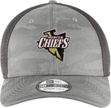 Mercer Chiefs New Era Tonal Camo Stretch Tech Mesh Cap