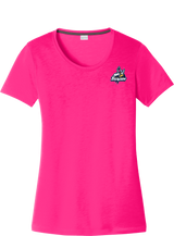 Mon Valley Thunder Ladies PosiCharge Competitor Cotton Touch Scoop Neck Tee