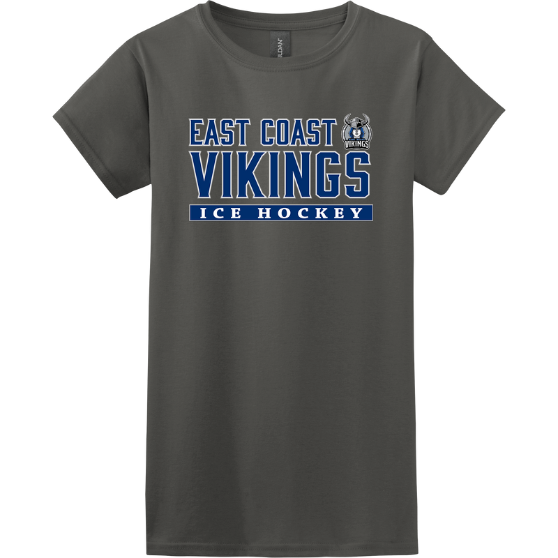 East Coast Vikings (Ladies) Softstyle Ladies T-Shirt