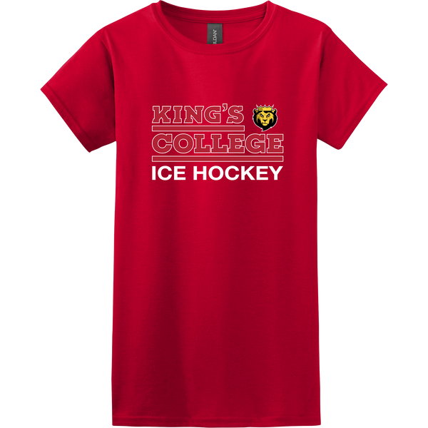 King's College Softstyle Ladies T-Shirt