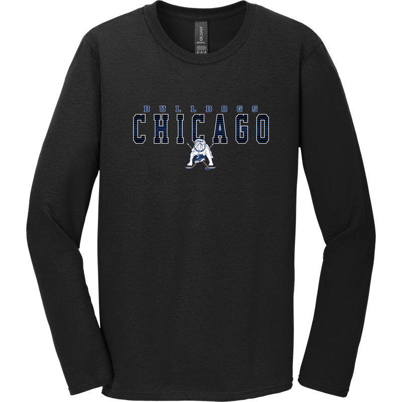 Chicago Bulldogs Softstyle Long Sleeve T-Shirt