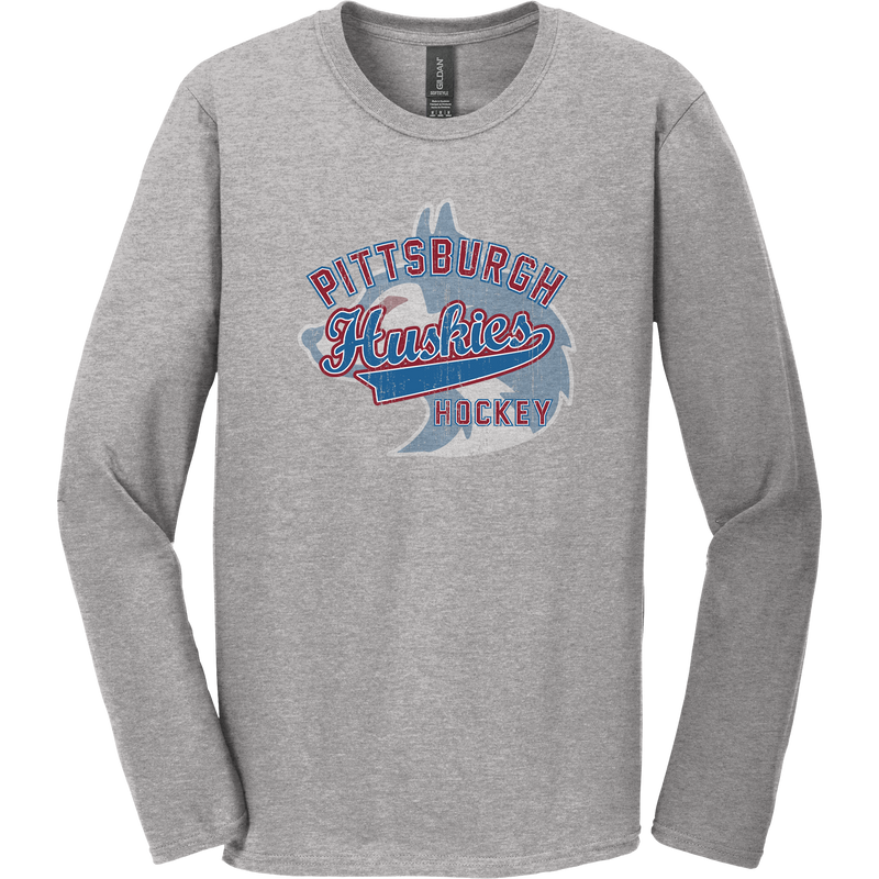 Pittsburgh Huskies Softstyle Long Sleeve T-Shirt