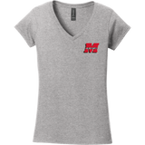 Team Maryland Softstyle Ladies Fit V-Neck T-Shirt