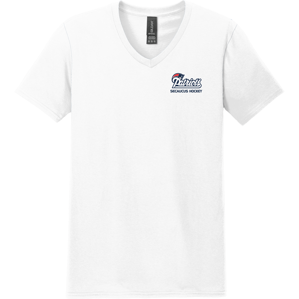 Secaucus Patriots Softstyle V-Neck T-Shirt