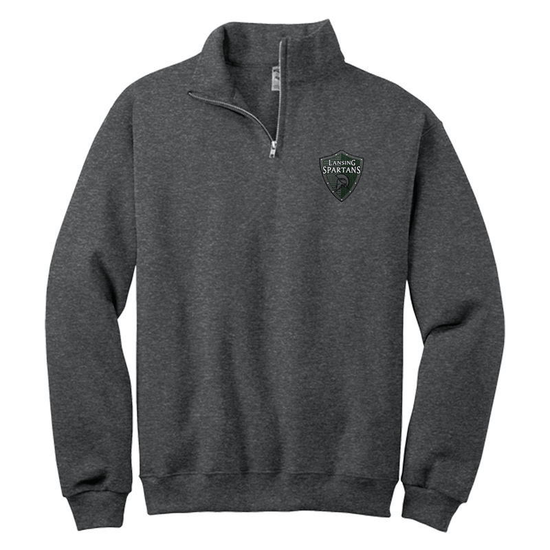 Lansing Spartans NuBlend 1/4-Zip Cadet Collar Sweatshirt