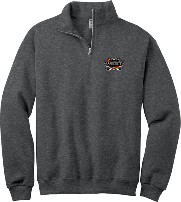 Orange County West NuBlend 1/4-Zip Cadet Collar Sweatshirt