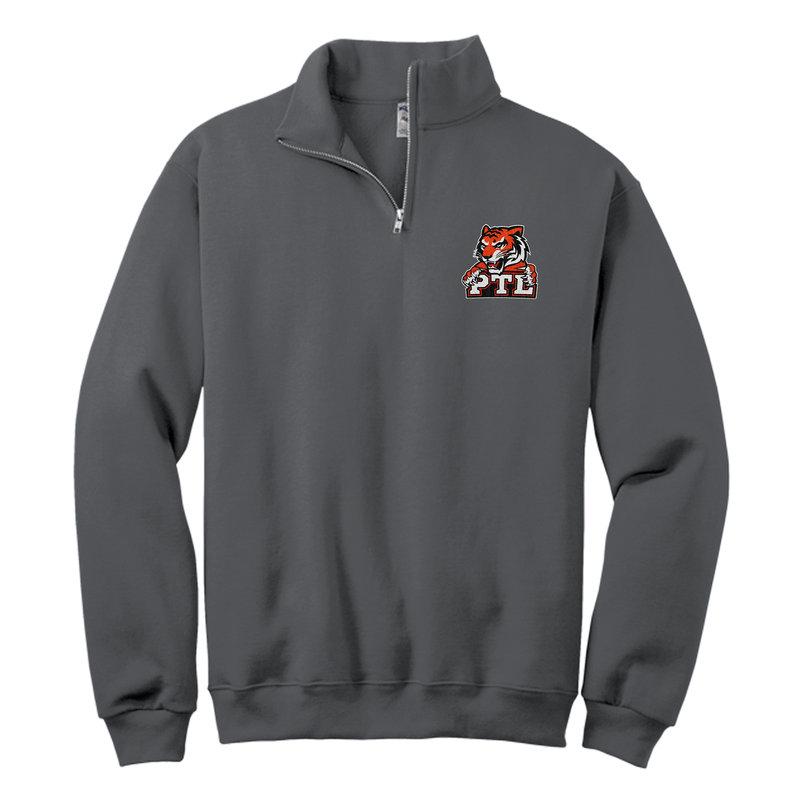 Princeton Tiger Lilies NuBlend 1/4-Zip Cadet Collar Sweatshirt