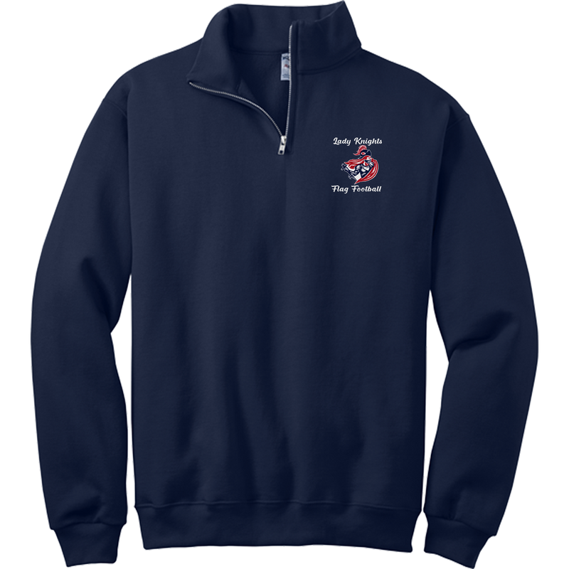 Kennedy Lady Knights NuBlend 1/4-Zip Cadet Collar Sweatshirt