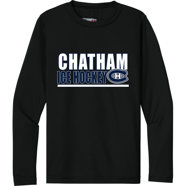 Chatham Hockey Youth Cooling Performance Long Sleeve Tee