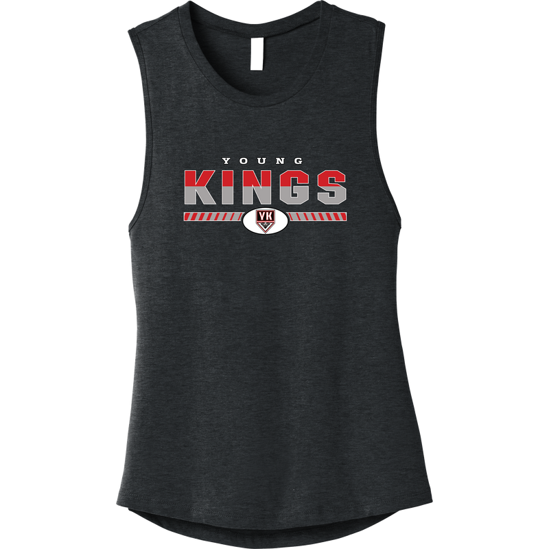 Young Kings Womens Jersey Muscle Tank