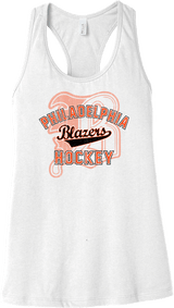 Philadelphia Blazers Womens Jersey Racerback Tank