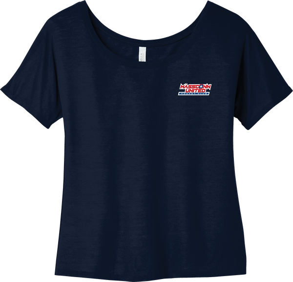 Mass Conn United Womens Slouchy Tee