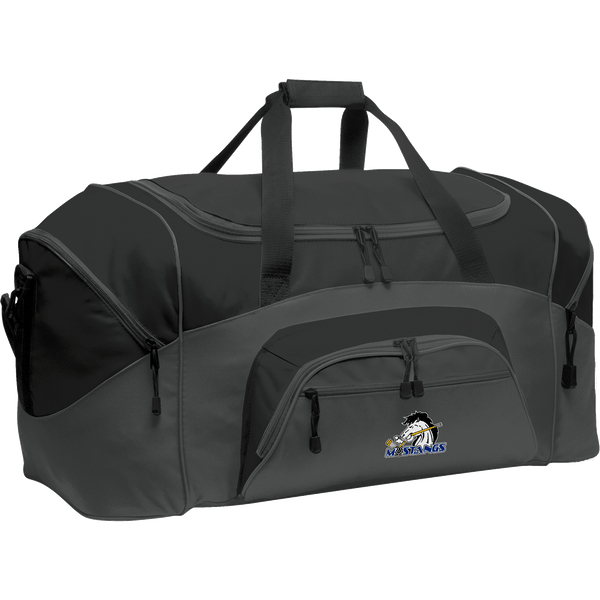 Mid-State Mustangs Standard Colorblock Sport Duffel