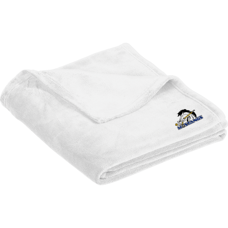 Mid-State Mustangs Ultra Plush Blanket