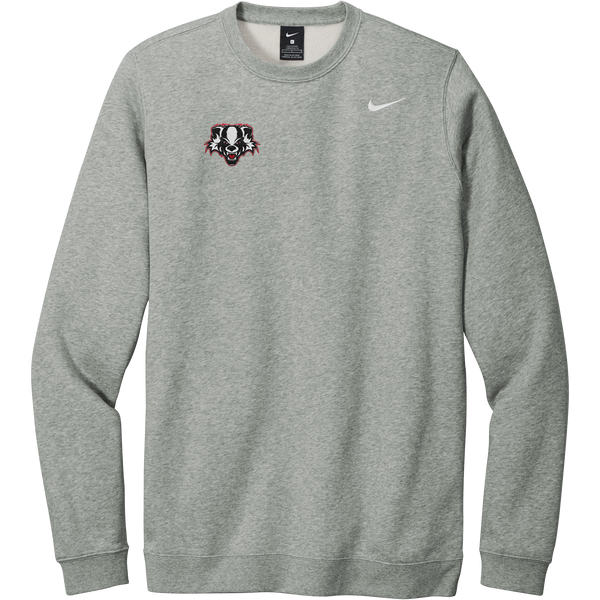 Scary Badgers Nike Club Fleece Crew