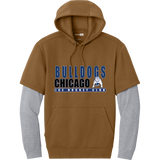 Chicago Bulldogs Tough Fleece Layered Hoodie