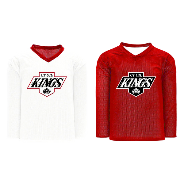 CT Oil Kings Youth Goalie Reversible Practice Jersey