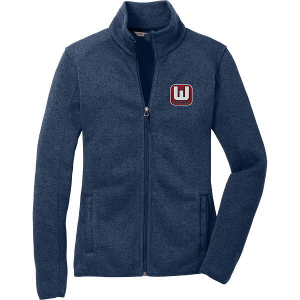 CT Whalers Tier 1 Ladies Sweater Fleece Jacket