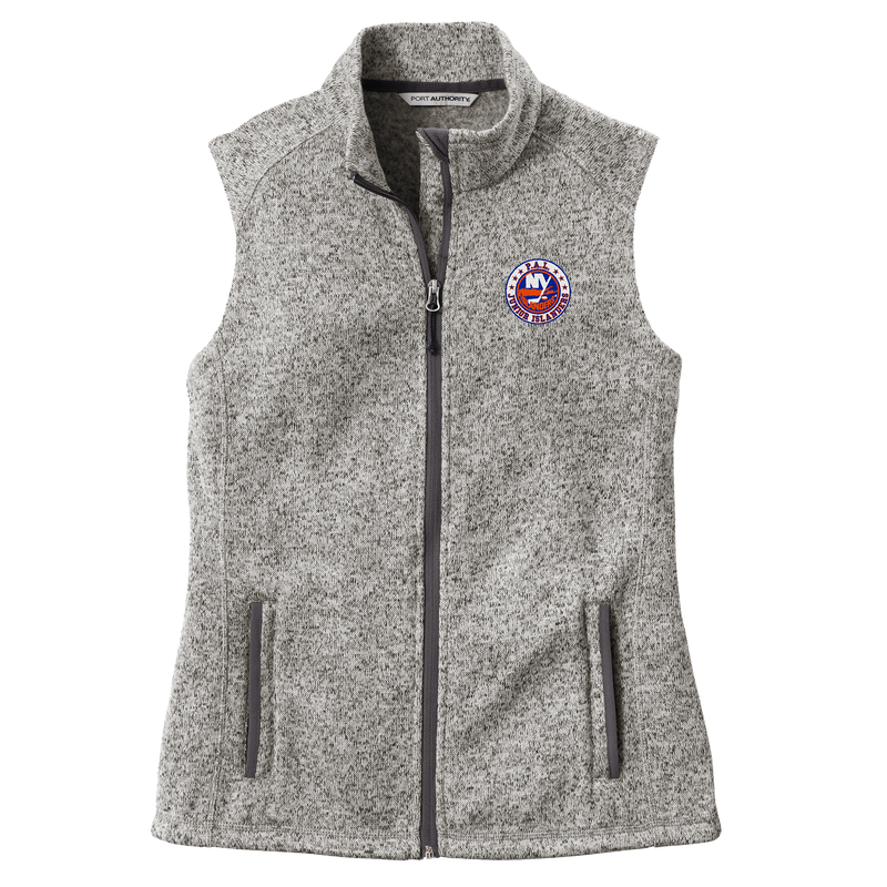 PAL Jr. Islanders Ladies Sweater Fleece Vest