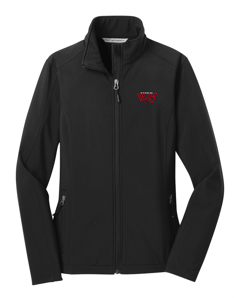 York Devils Ladies Core Soft Shell Jacket