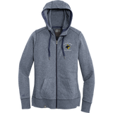 Delaware Jr. Blue Hens New Era Ladies French Terry Full-Zip Hoodie