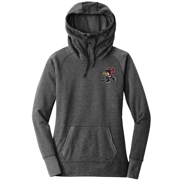 Benet Hockey New Era Ladies Tri-Blend Fleece Pullover Hoodie