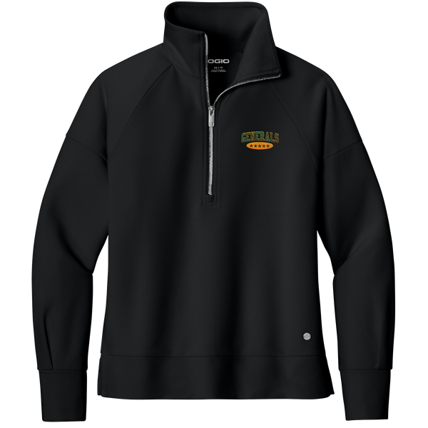 Red Bank Generals OGIO Women's Luuma 1/2-Zip