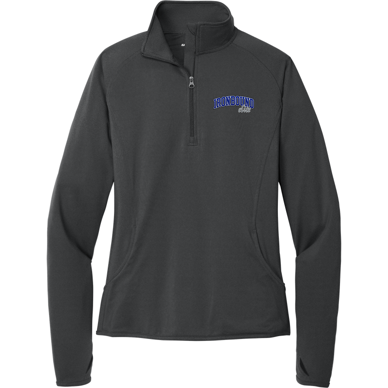 Ironbound Ladies Sport-Wick Stretch 1/4-Zip Pullover