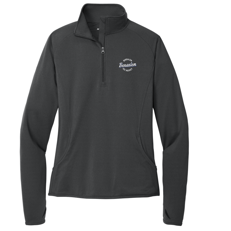 Bensalem Ladies Sport-Wick Stretch 1/4-Zip Pullover