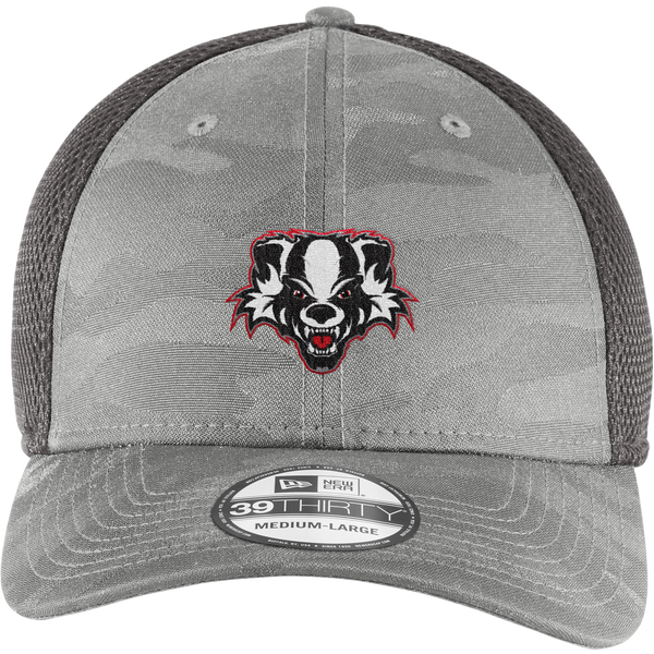 Scary Badgers New Era Tonal Camo Stretch Tech Mesh Cap