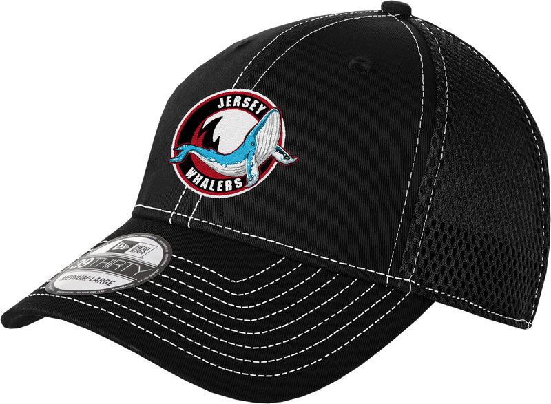 Jersey Shore Whalers New Era Stretch Mesh Contrast Stitch Cap