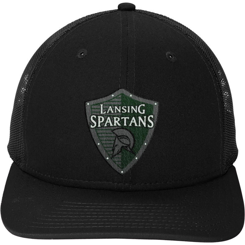 Lansing Spartans New Era Snapback Low Profile Trucker Cap