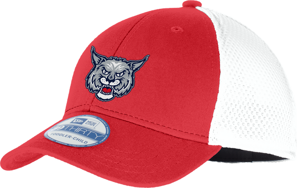 CT Bobcats New Era Youth Stretch Mesh Cap