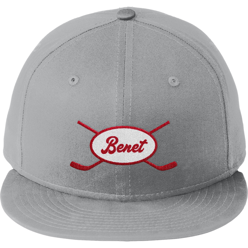 Benet Hockey New Era Flat Bill Snapback Cap