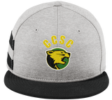 Chester County New Era Shadow Heather Striped Flat Bill Snapback Cap