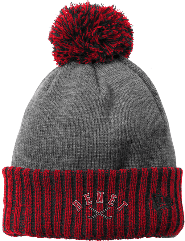 Benet Hockey New Era Colorblock Cuffed Beanie