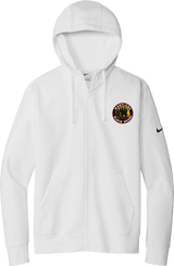 Maryland Black Bears Nike Club Fleece Sleeve Swoosh Full-Zip Hoodie