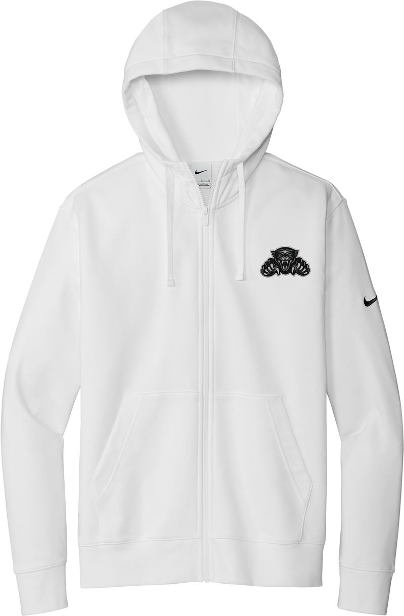 Igloo Jaguars Nike Club Fleece Sleeve Swoosh Full-Zip Hoodie