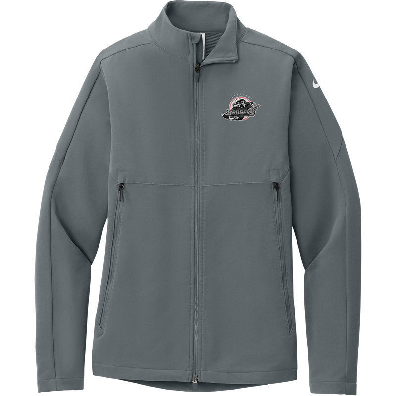 Allegheny Badgers Nike Full-Zip Soft Shell Jacket