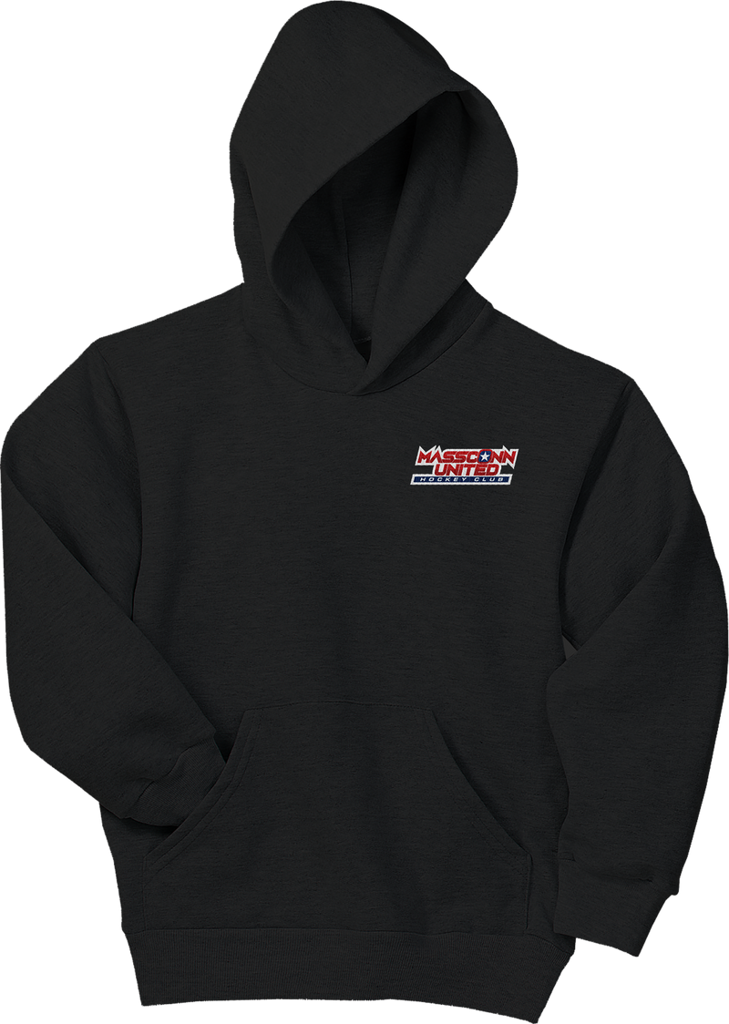 Mass Conn United Youth EcoSmart Pullover Hooded Sweatshirt