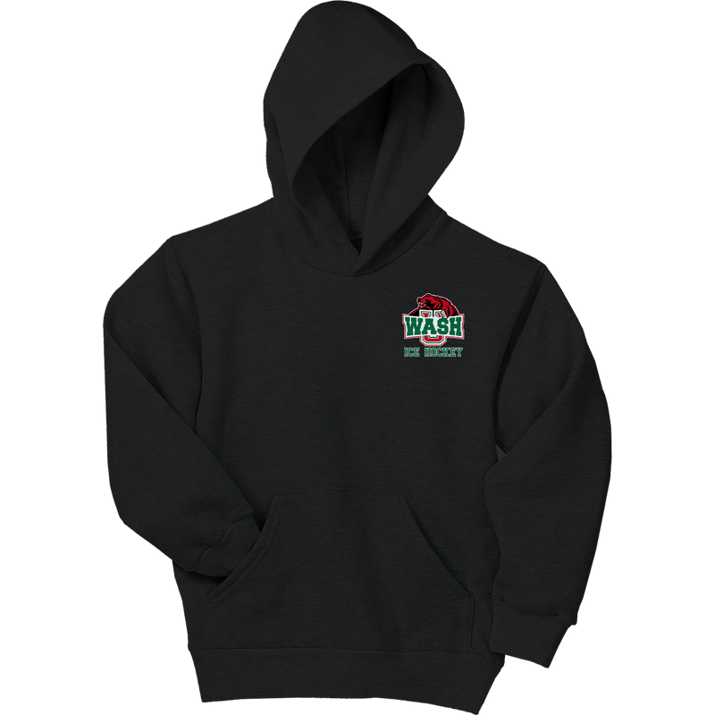 Wash U Youth EcoSmart Pullover Hooded Sweatshirt