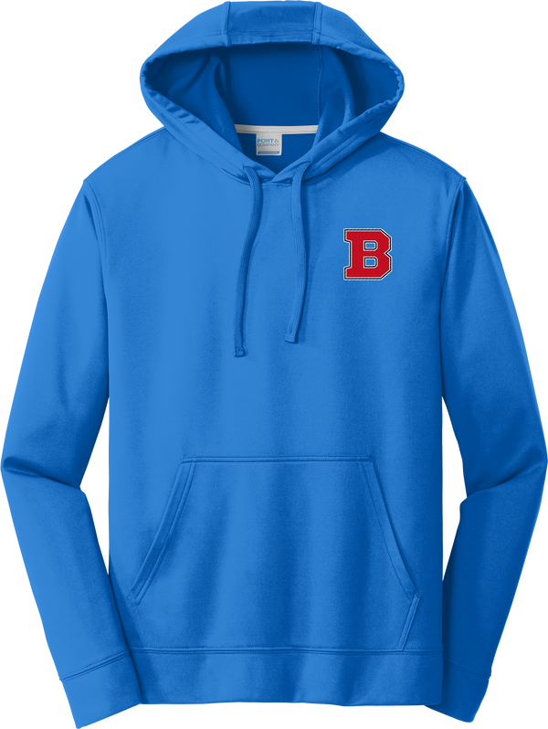 CT Bobcats Performance Fleece Pullover Hooded Sweatshirt