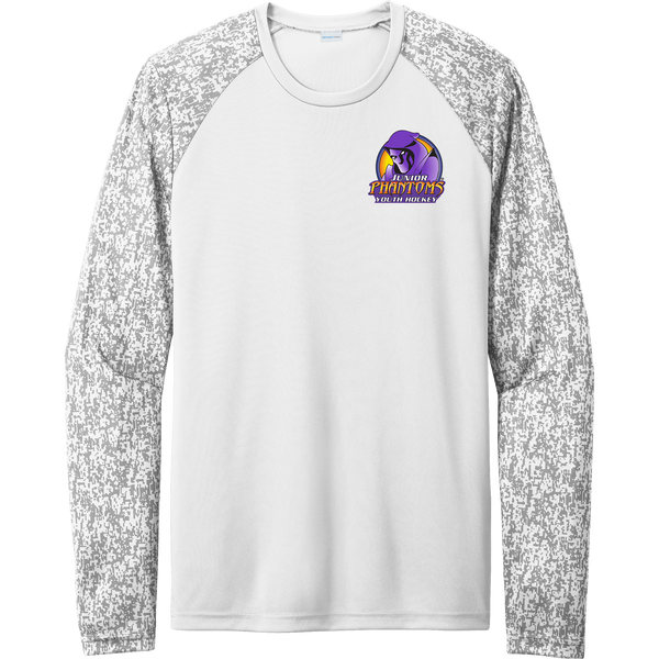 Jr. Phantoms Long Sleeve Digi Camo Tee