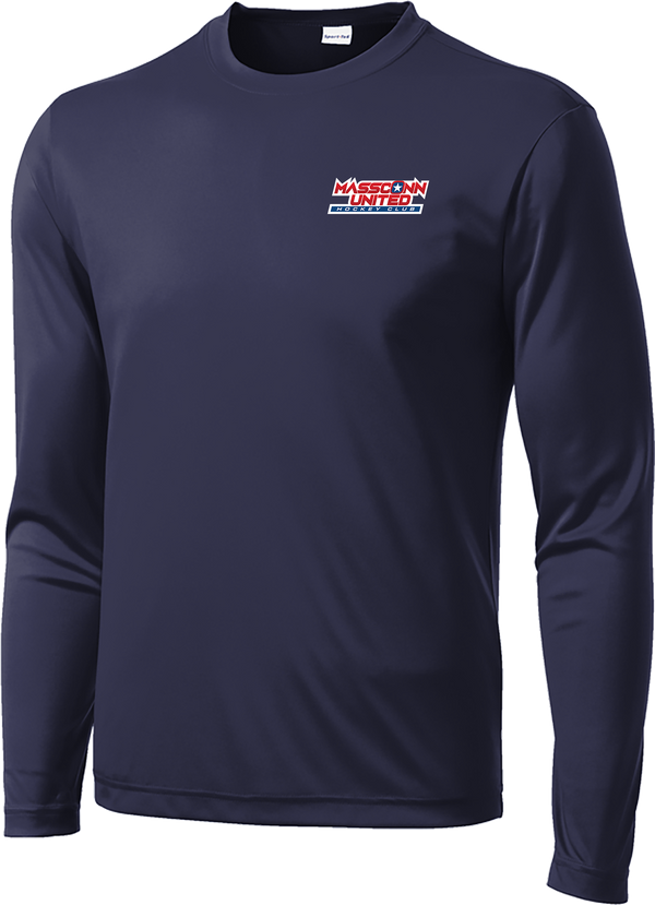 Mass Conn United Long Sleeve PosiCharge Competitor Tee