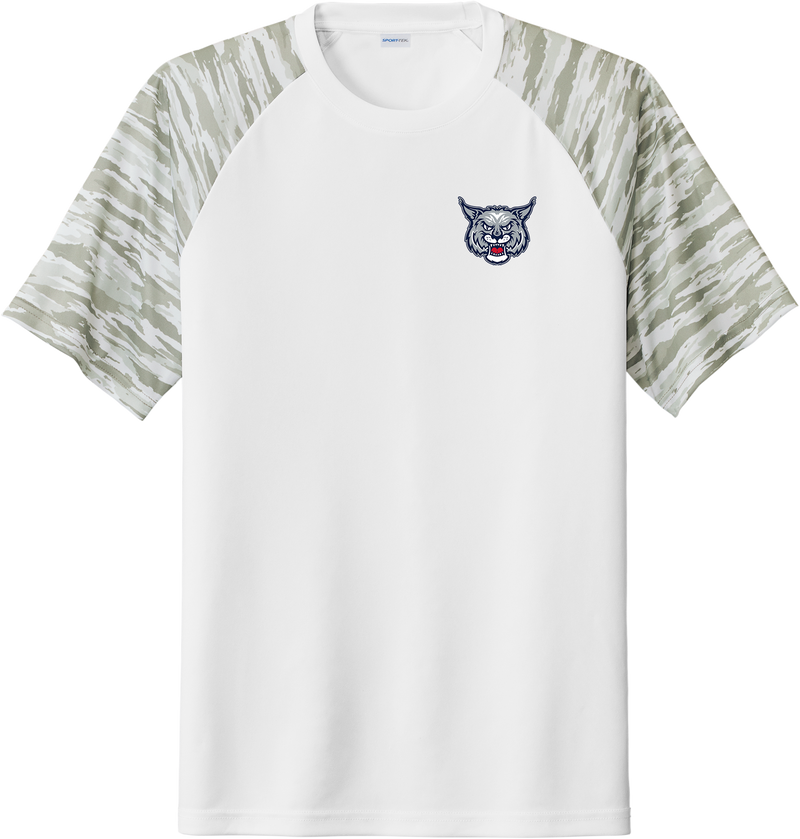 CT Bobcats Drift Camo Colorblock Tee