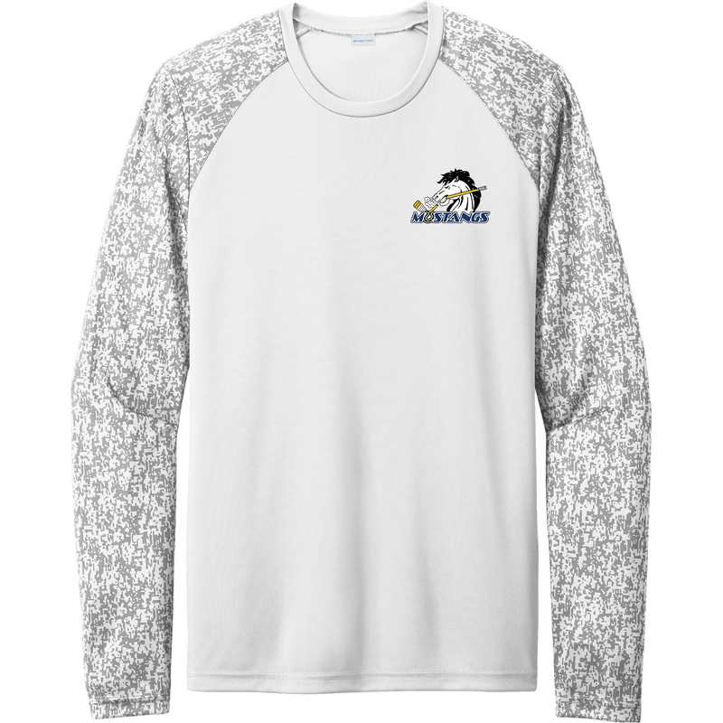 Mid-State Mustangs Long Sleeve Digi Camo Tee