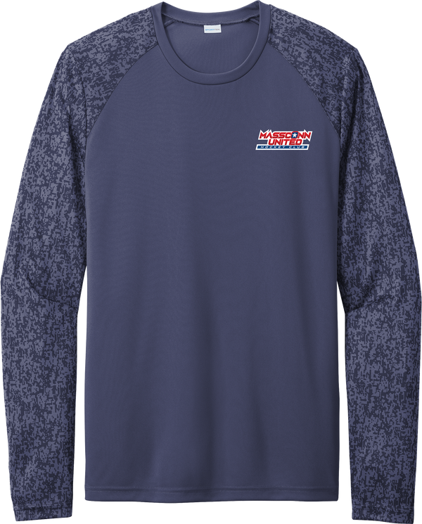 Mass Conn United Long Sleeve Digi Camo Tee