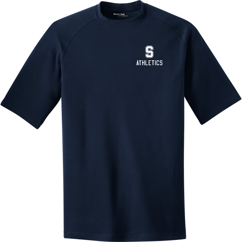 Midd South Athletics PosiCharge Tri-Blend Wicking Raglan Tee