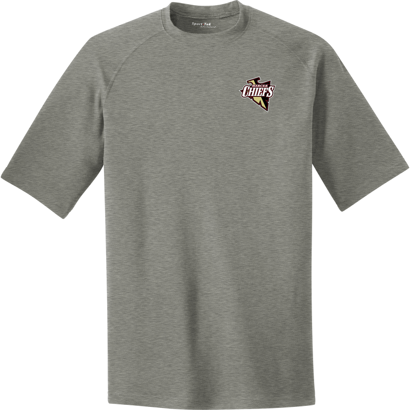 Mercer Chiefs PosiCharge Tri-Blend Wicking Raglan Tee